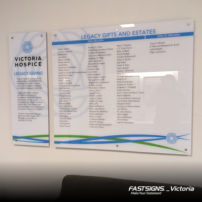 Acrylic Signs Photo