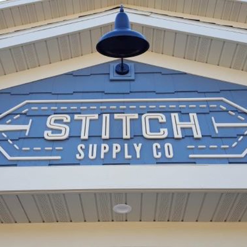 Outdoor Signage for Stitch Supply Co. 