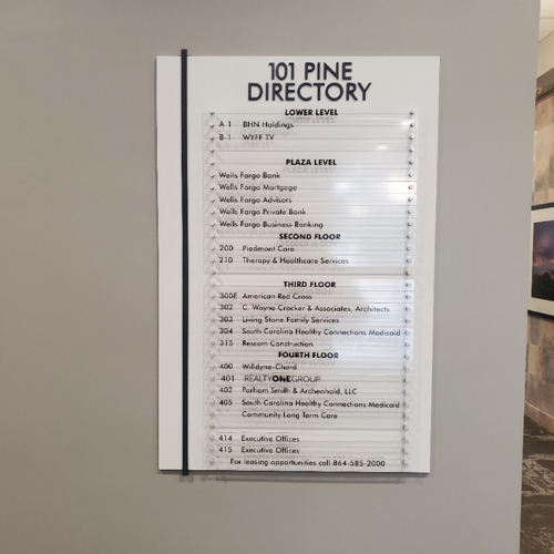 Wayfinding Signs
