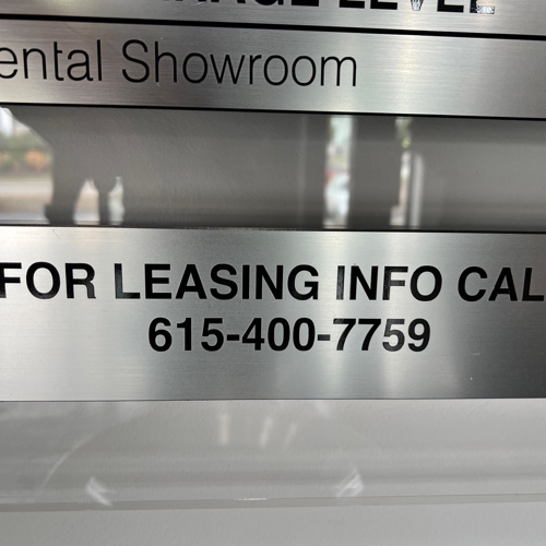 Interior Signage
