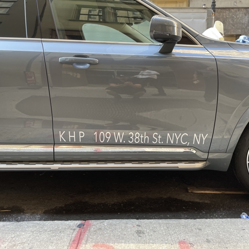 Wrap and Car Letters