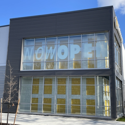 Frosted Vinyl Window Graphics