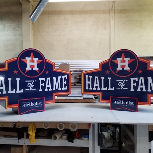 Hall of Fame Signs