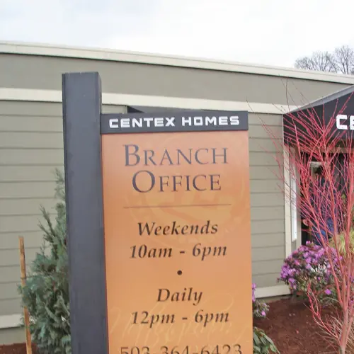 Post and Panel Hours Sign