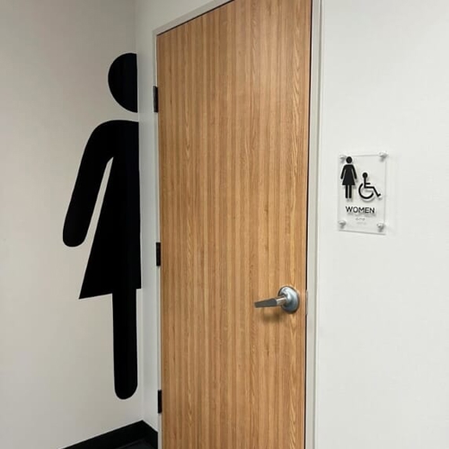 Restroom Custom ADA Sign