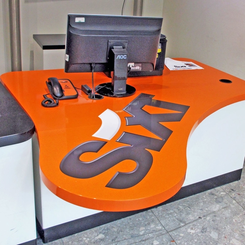 Retail Counter Wrap