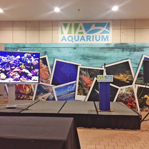Aquarium Podim Sign
