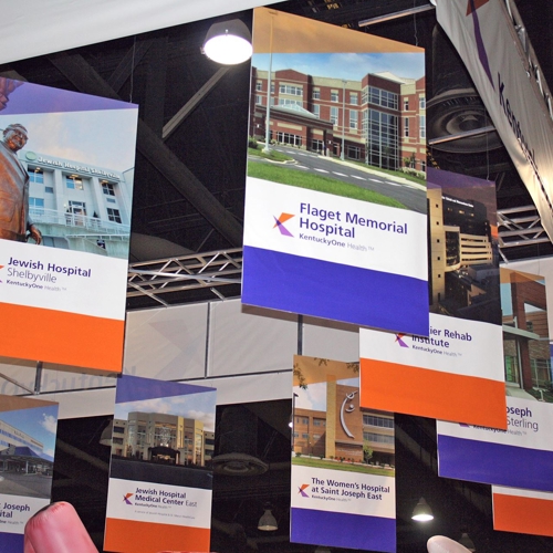 Hanging Trade Show Display