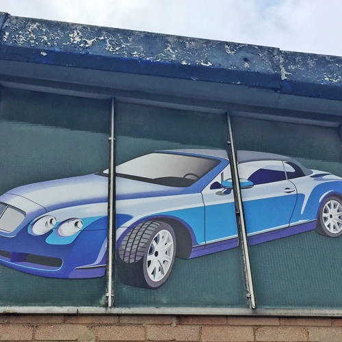 Car Wall Graphic