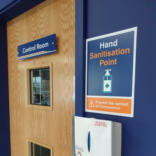 Hand Sanitizing Wall Mount