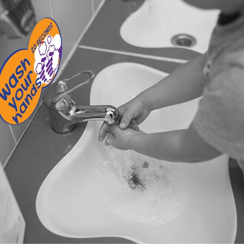 Hand Washing Children's Sign