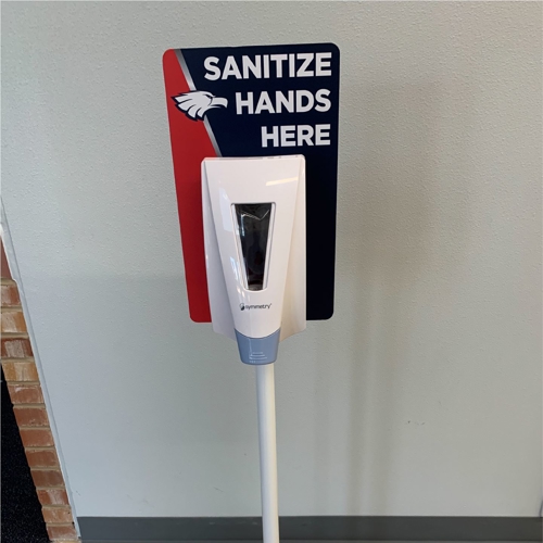 Stand Alone Hand Sanitizing Station