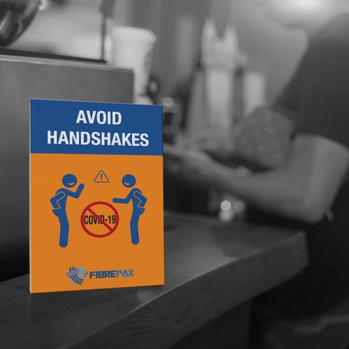 Avoid Handshakes Reminder