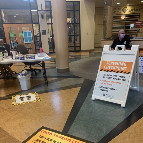 Screening Checkpoint Signage