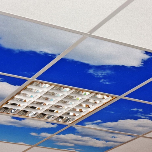 Ceiling Title Signage