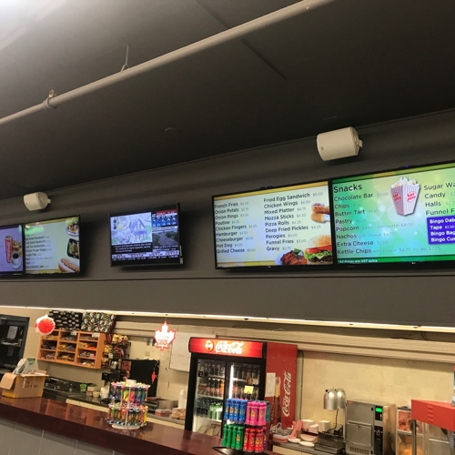 Concession Digital Display Board