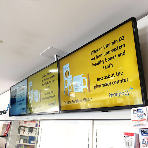 Pharmacy Digital Display Board