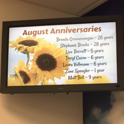 Anniversary Digital Poster