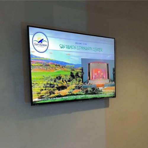 Community Center Digital Poster