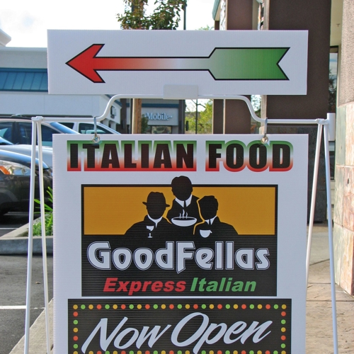 Restaurant A-Frame Sign