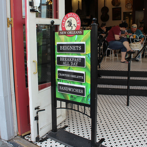 Restaurant Sidewalk Sign