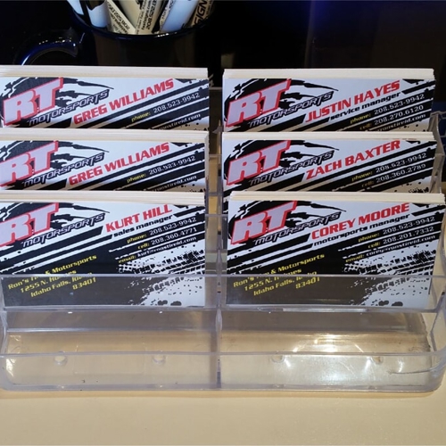 MotorSports Business Cards