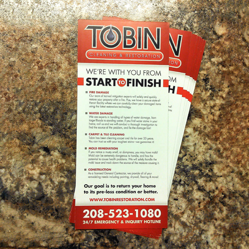 Restoration Custom Printed Flyers
