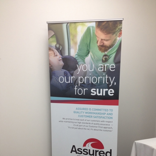 Assured Banner Stand