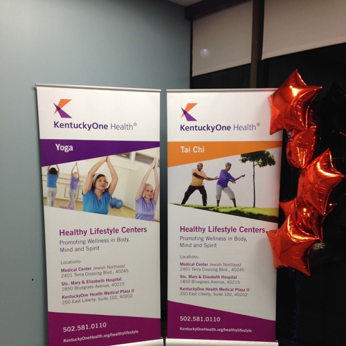 Health Banner Stand