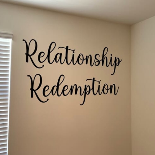 Interior Wall Lettering