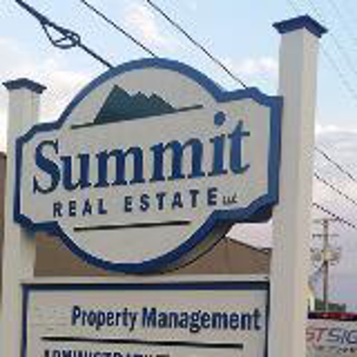 Summit real estate exterior signage