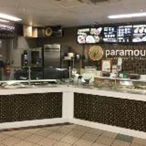 Paramount kitchen decal in store