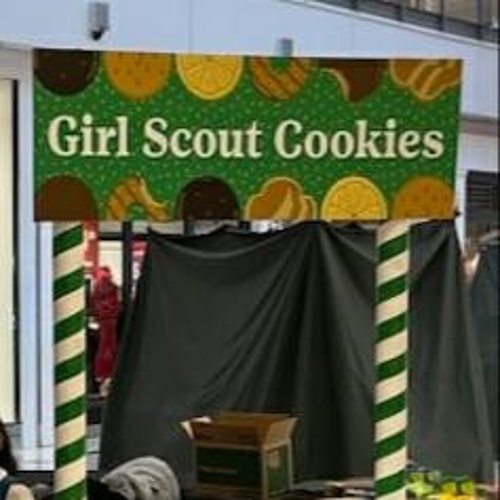 Girl Scout cookie Booth Signage