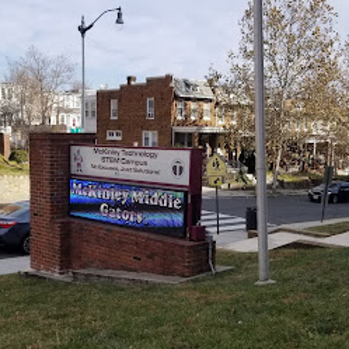 Custom monument exterior signage