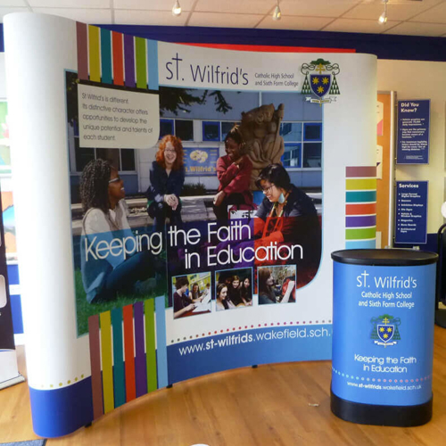 St. Wilfrid's signage