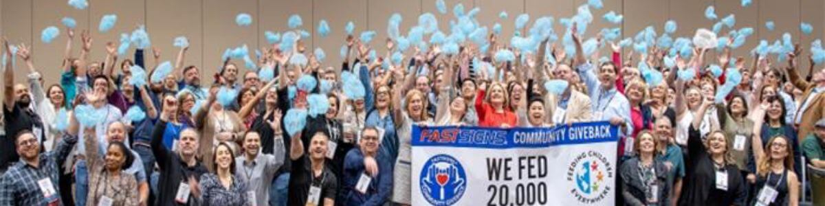 FASTSIGNS gives back
