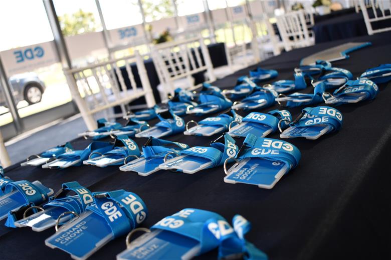 CDE Global name tags