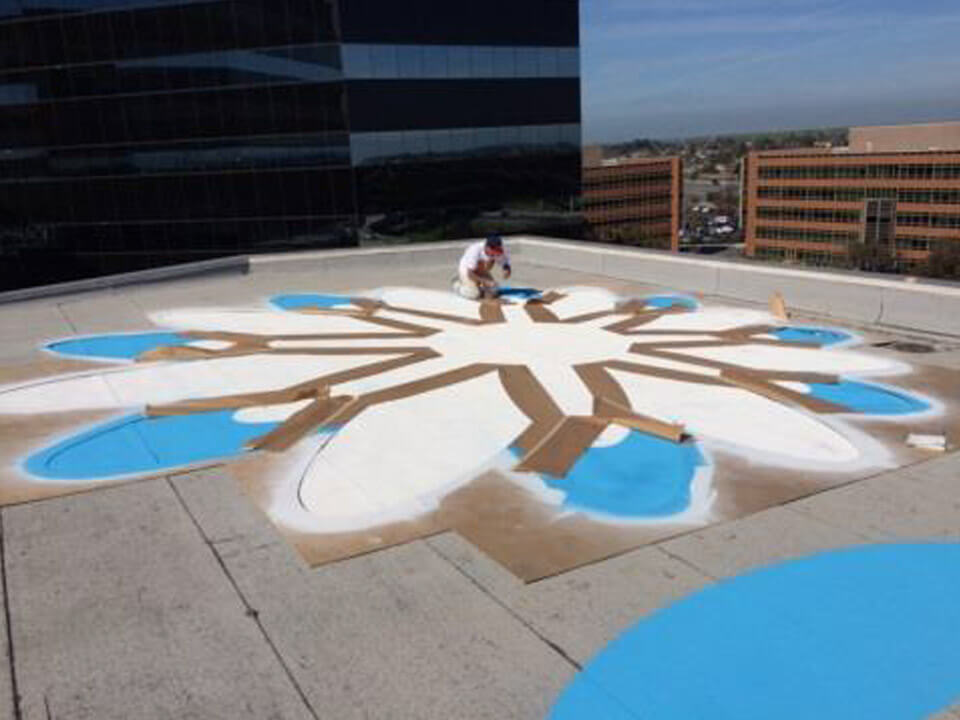 Coupa Software painted design