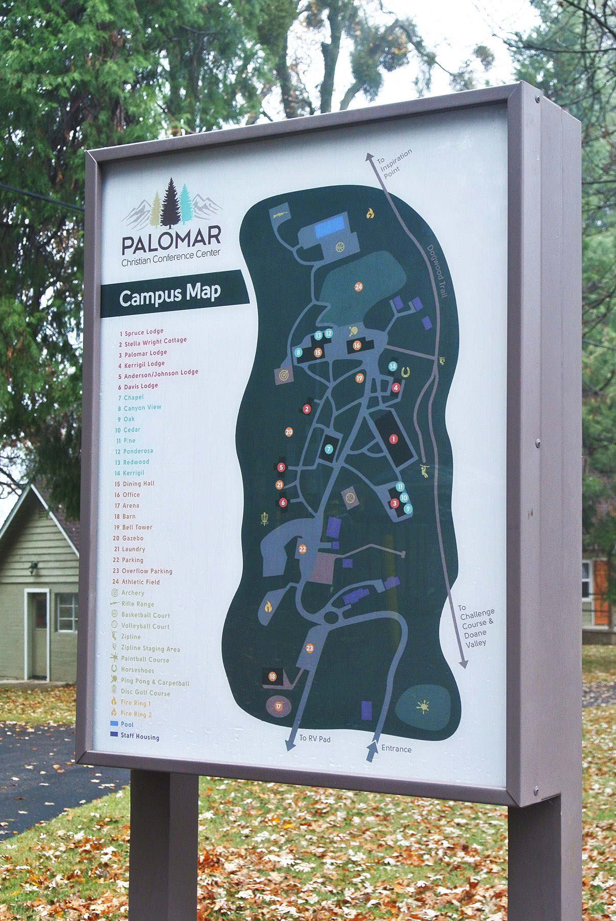 Palomar Christian Conference Center directory