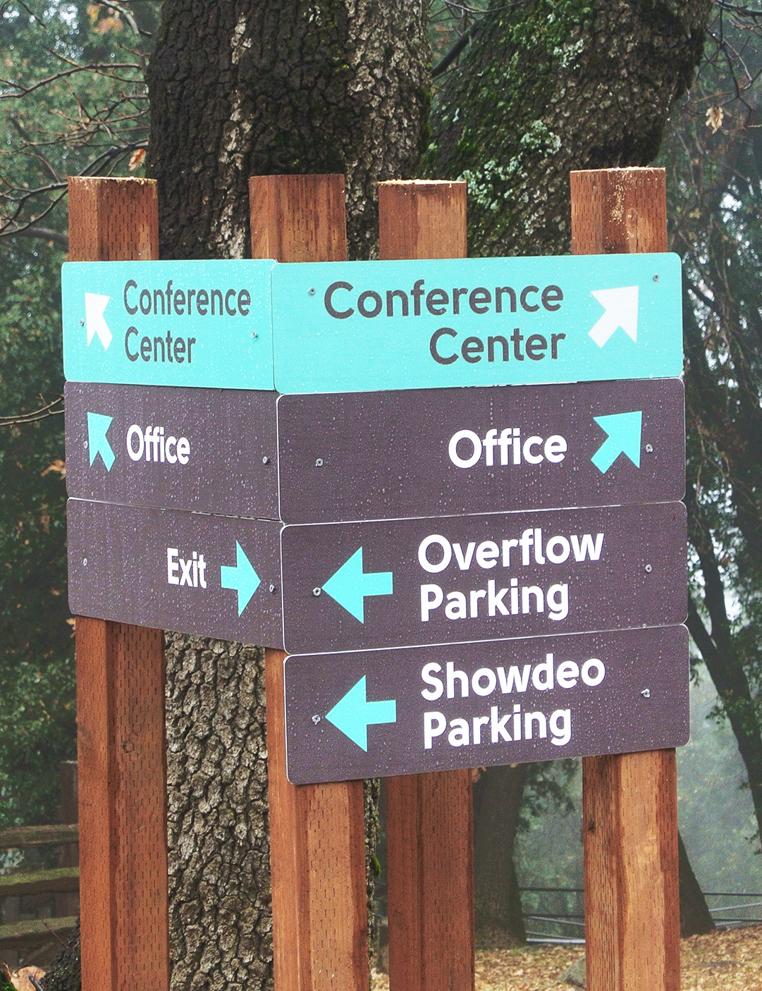Palomar Christian Conference Center wayfinding