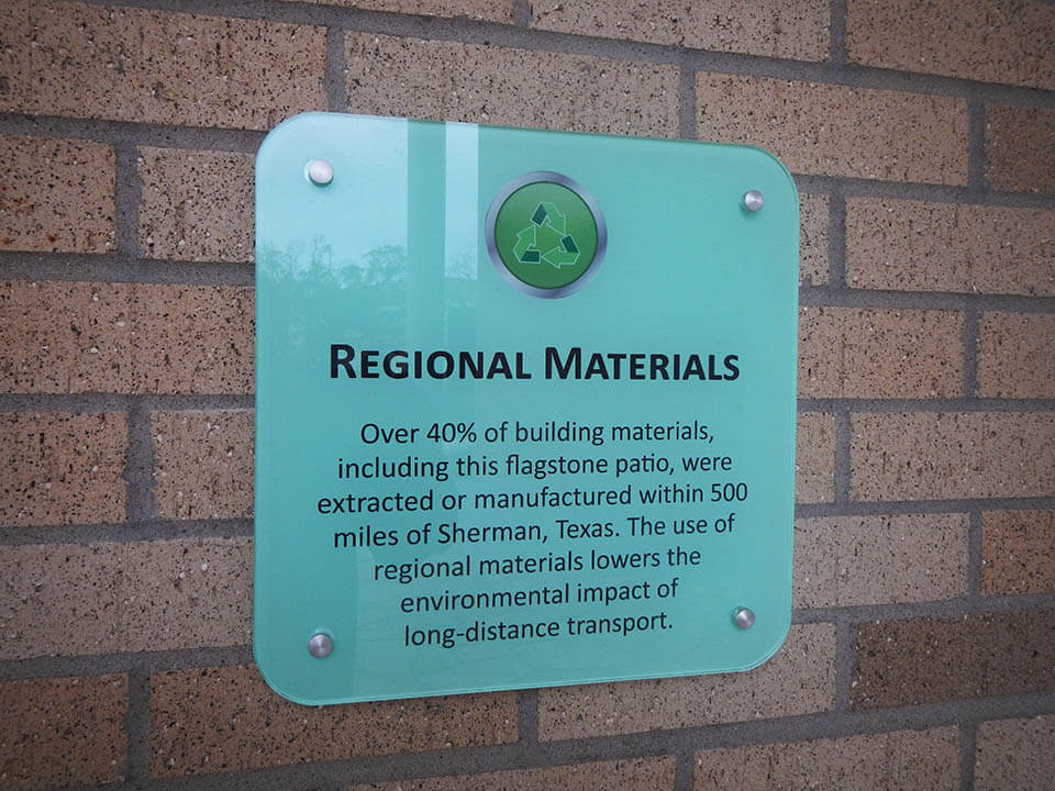 acrylic exterior signs