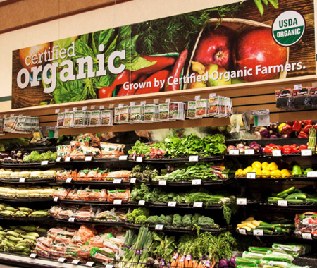 Kroger's vegetable store