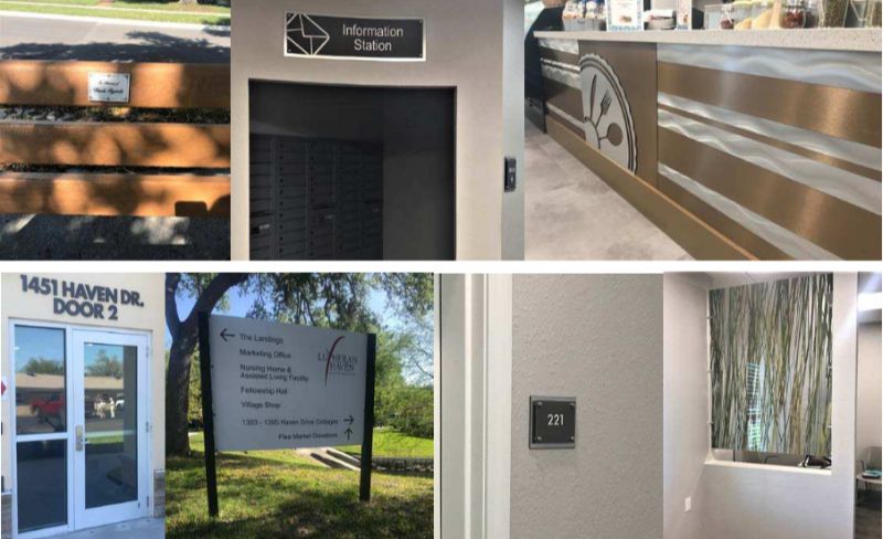Lutheran Haven signage