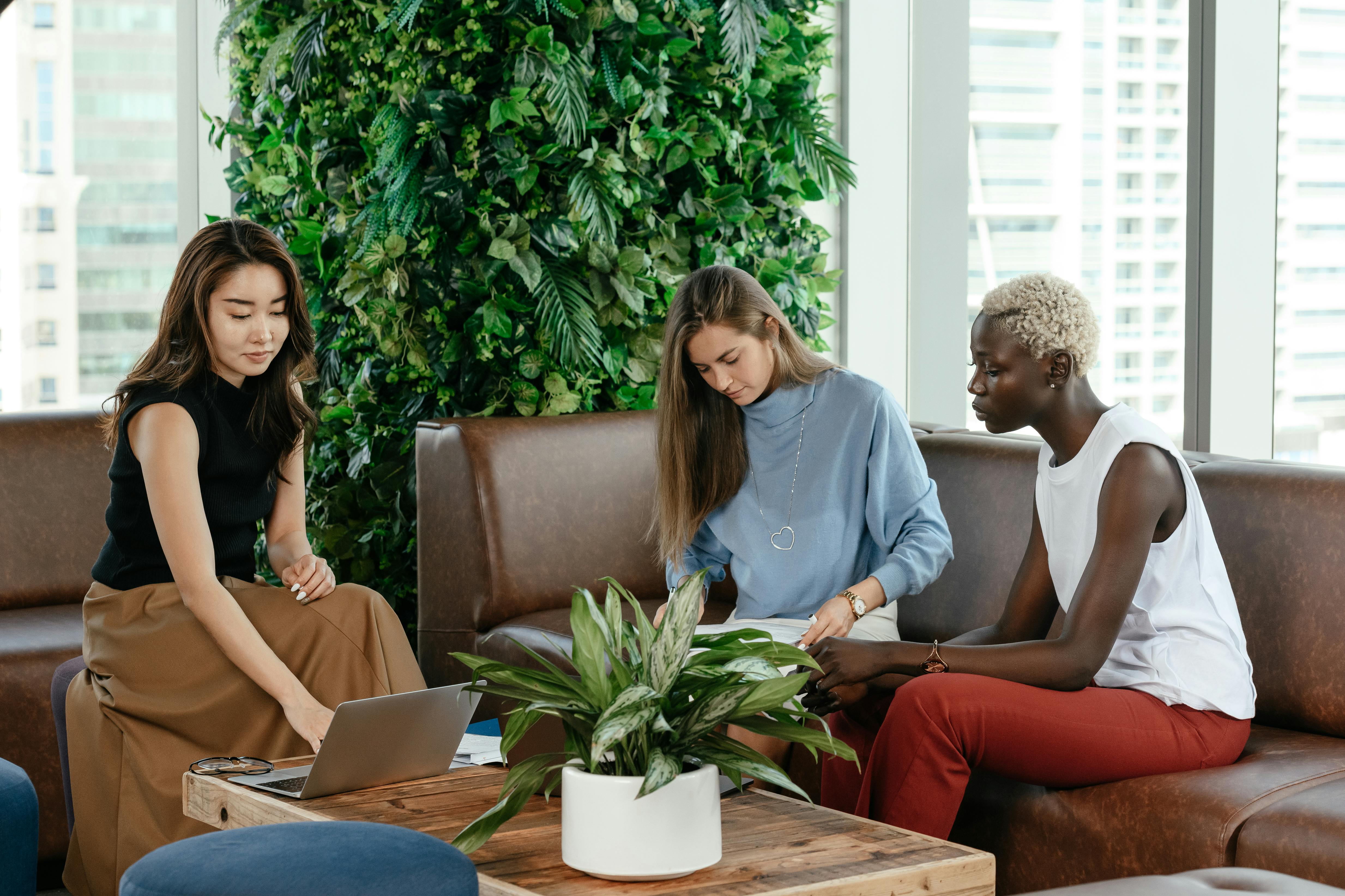 Enhance aesthetics and well-being in a space surrounded by greenery and natural elements. Photo credit: Alexander Suhorucov