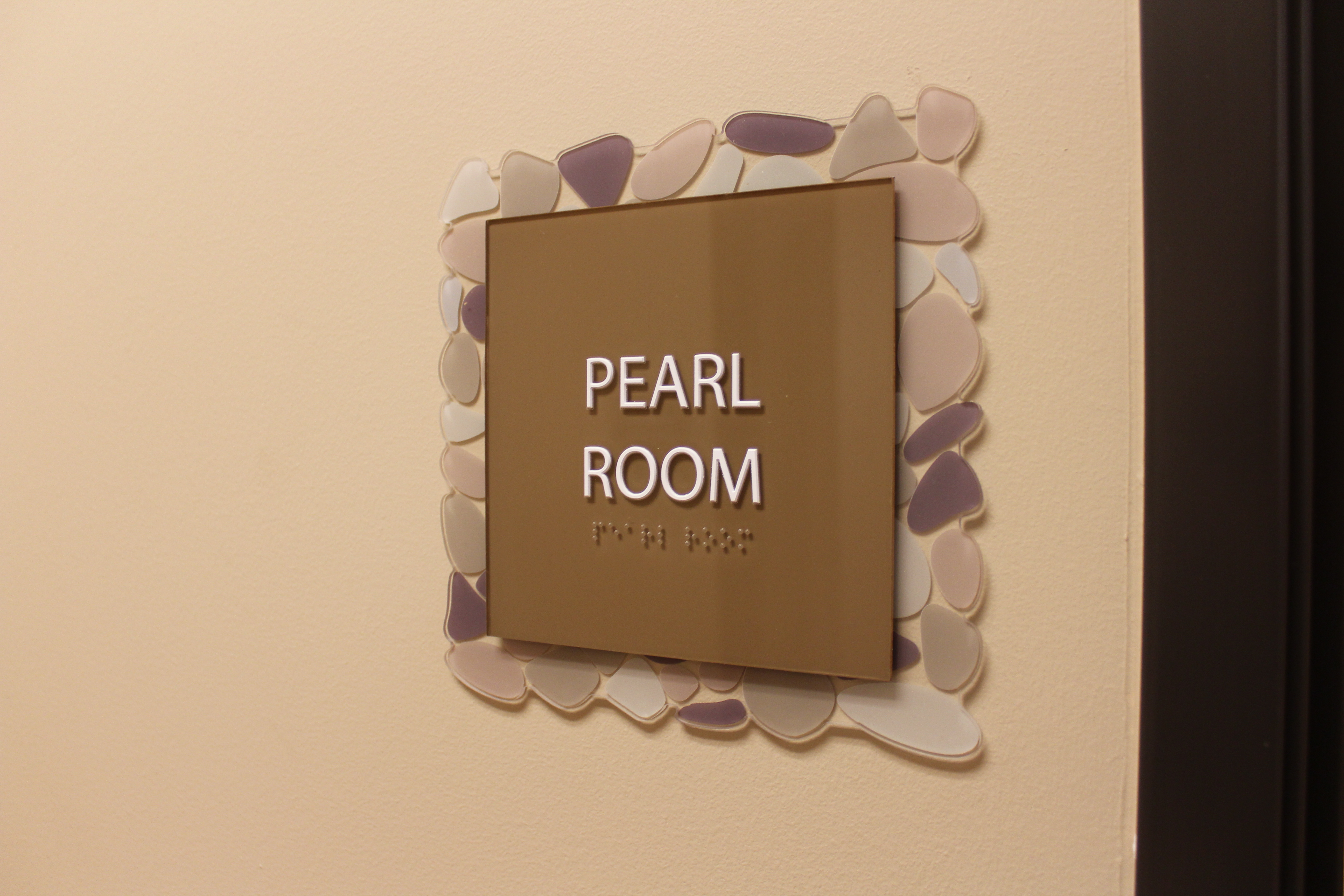 Stepping Stone Support Center ADA Sign