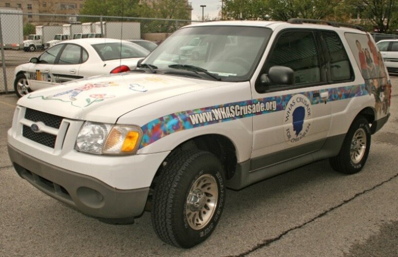 crusade for children vehicle