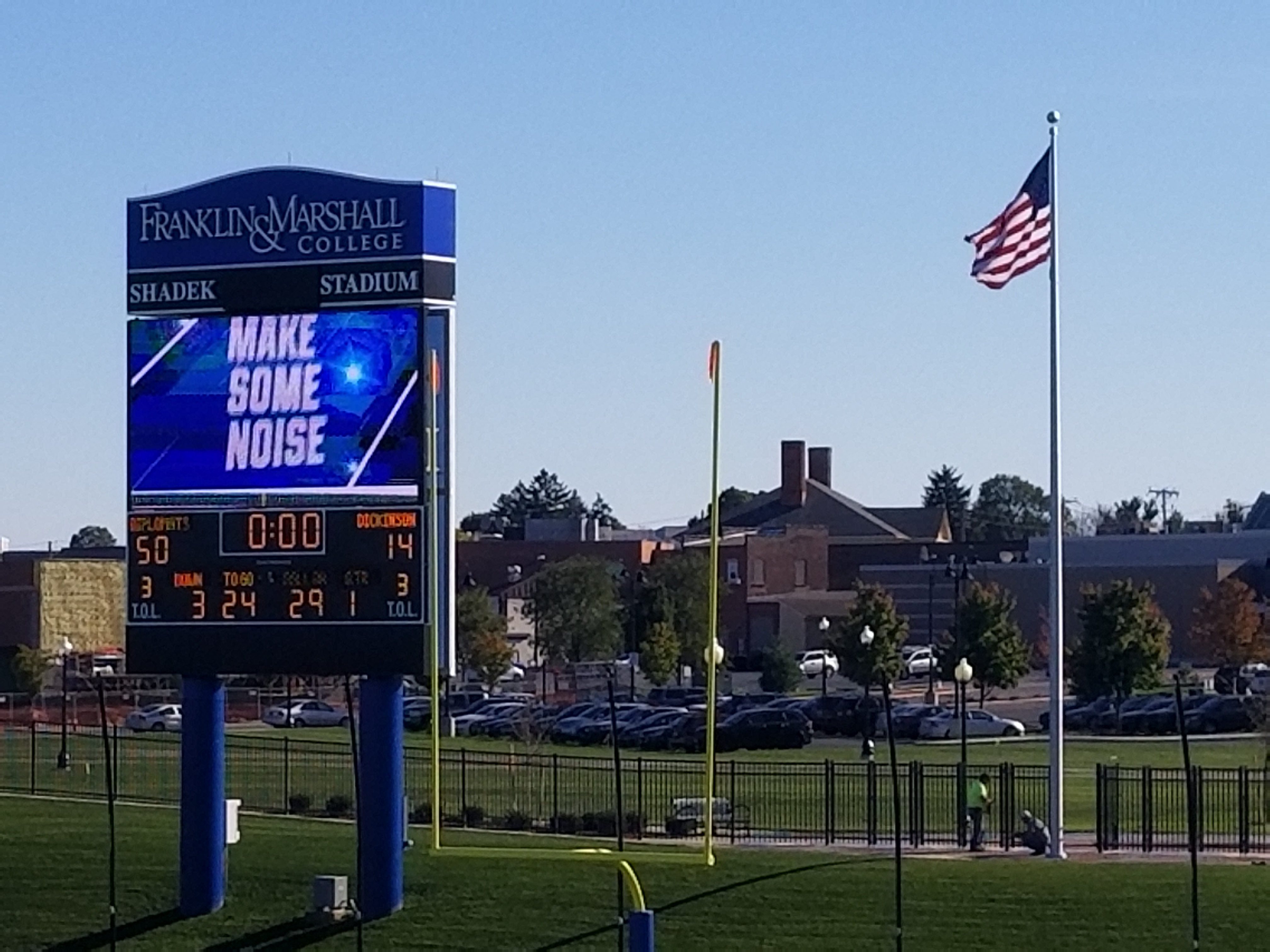 Franklin Marshall College Scoreboard
