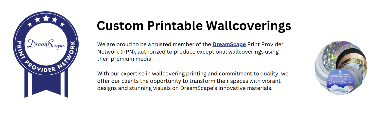Custom Printable Wallcoverings