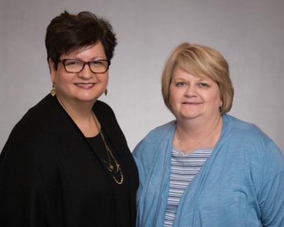 Jackie Raymond and Donna Bilodeau