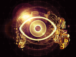 a graphic of an eye